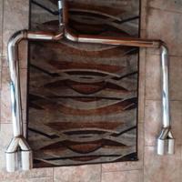 Scarico Sportivo Acciaio inox BMW e60 M57 Diesel