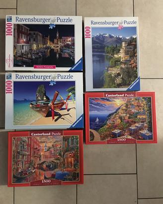 Puzzle varie raffigurazioni