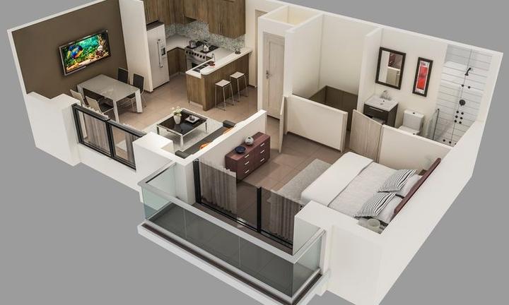 Bilocale con balcone libero subito