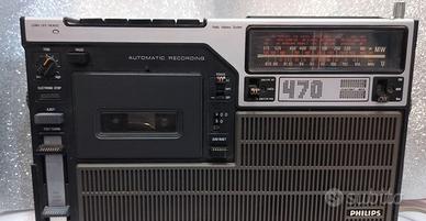 Radio Philips 470 anni 80 funzionante