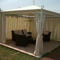 Gazebo liberty in 5x5 bianco in stock