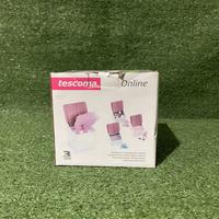 Contenitore porta spezie in ceramica con coperchio