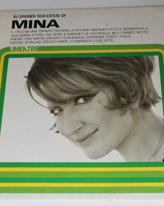 Disco collezione  LP 15 Grandi successi di Mina 78