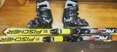 Sci, scarponi e casco bambini