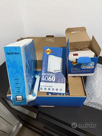 Fritz box 4060 + repeater ax 1200 wifi 6 leggi