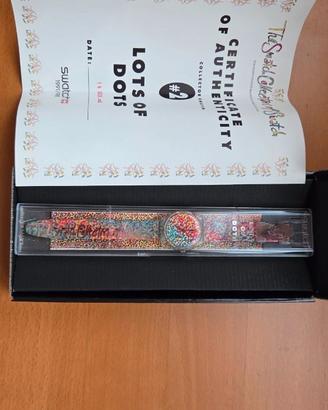 SWATCH LOTS OF DOTS #2 GZ121 1992, LIMITED EDITION