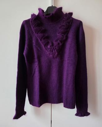 Maglioncino viola scuro caldissimo