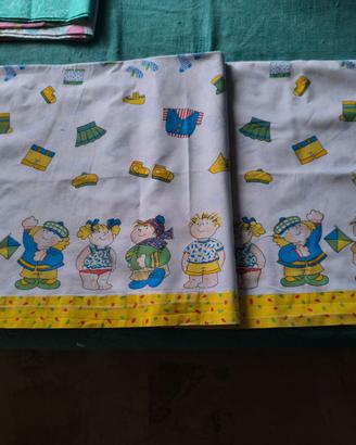 Completo lenzuola per lettino bambino