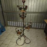 portafiori portavasi in ferro battuto 