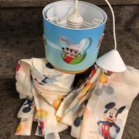 Lampadario con tende Disney