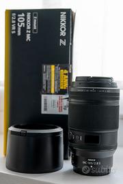 Nikon 105 mm Macro f 2.8 VR S Nital GARANZIA 2029