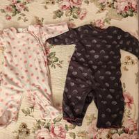 Set 12  tutine neonata 0-3 mesi fino a 62cm