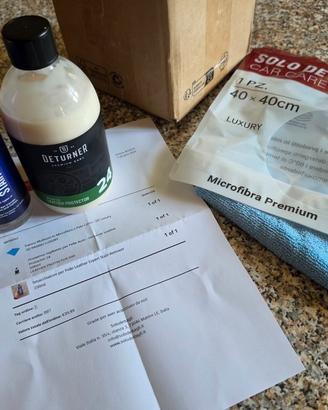 Kit pulizia e protettore pelle
