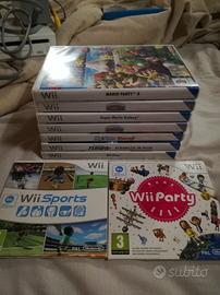 lotto 9 giochi Nintendo wii