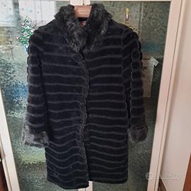 Cappotto pelliccia ecologica