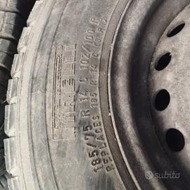 Cerchi in ferro 5 fori per VW T2 bay 