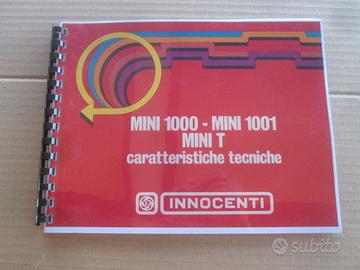 Mini Innocenti 1000 1001 Manuale Caratteristiche