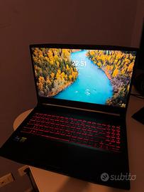 Pc Portatile gaming MSI Katana GF66 11UC