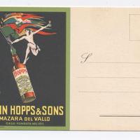 N. 2 CARTOLINE PUBBLICITARIE JOHN HOPPS & SONS