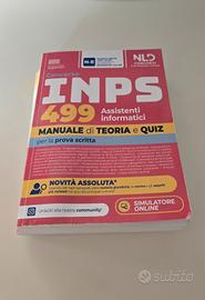 Manuale Concorso INPS 499 Assistenti Informatici