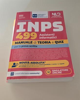 Manuale Concorso INPS 499 Assistenti Informatici