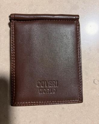 Portafoglio Coveri World pelle con fermasoldi