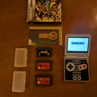 Gameboy Advance SP IPS2 + Giochi