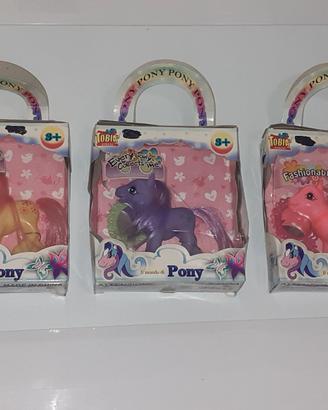 3 Mini Pony nuovi confezionati - Il mondo di Pony