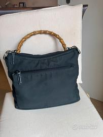 Borsa Gucci con manico in bambù