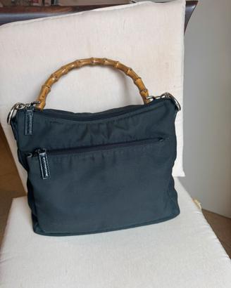 Borsa Gucci con manico in bambù