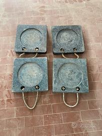 Piastre stabilizzatori gru autocarro