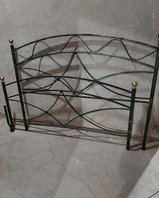 Letto matrimoniale ,ferro battuto