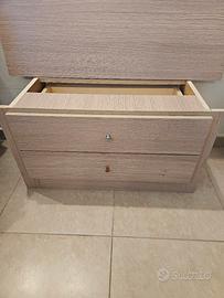 cassettiera da intetno armadio in multistrato