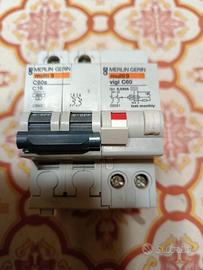 Magnetotermico differenziale bipolare C16 Amper.