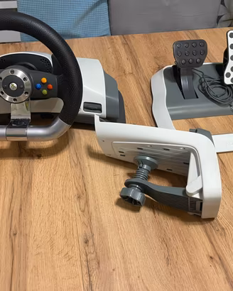 Volante Xbox 360 Wireless Racing Wheel + Pedaliera