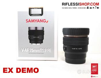 EX DEMO SAMYANG V-AF 75MM T1.9