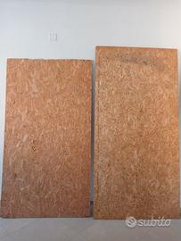 1 pannello osb 3 L 125xH 250cm e 1 L 125xH 230 cm
