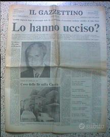 delitto Aldo Moro quotidiani