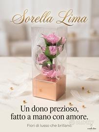 Rose fatte a mano + Sorpresa speciale.