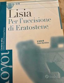 Per l’uccisione di Eratostene- Lisia