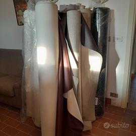 Tessuto in ecopelle/finta pelle per rivestimento e