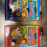 In viaggio per l'Europa e USA. Con gadget