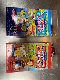 In viaggio per l'Europa e USA. Con gadget