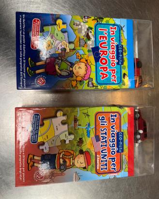 In viaggio per l'Europa e USA. Con gadget