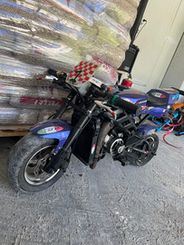 Mini Moto Blata più tuta stivali bimbo