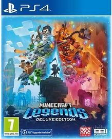 Minecraft LEGENDS - PS4 - Deluxe Edition -