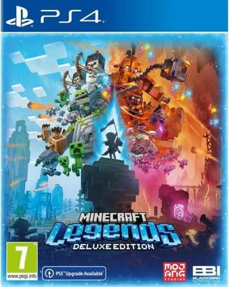 Minecraft LEGENDS - PS4 - Deluxe Edition -