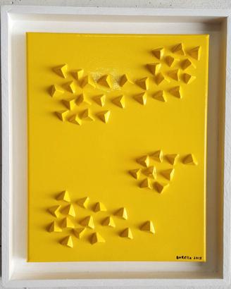 BEPPE BORELLA - Granito, tela e acrilico (2015)