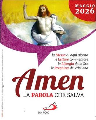 AMEN - MAGGIO 2026 La Parola che salva
