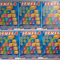 gratta e vinci " LEVEL4 " integri